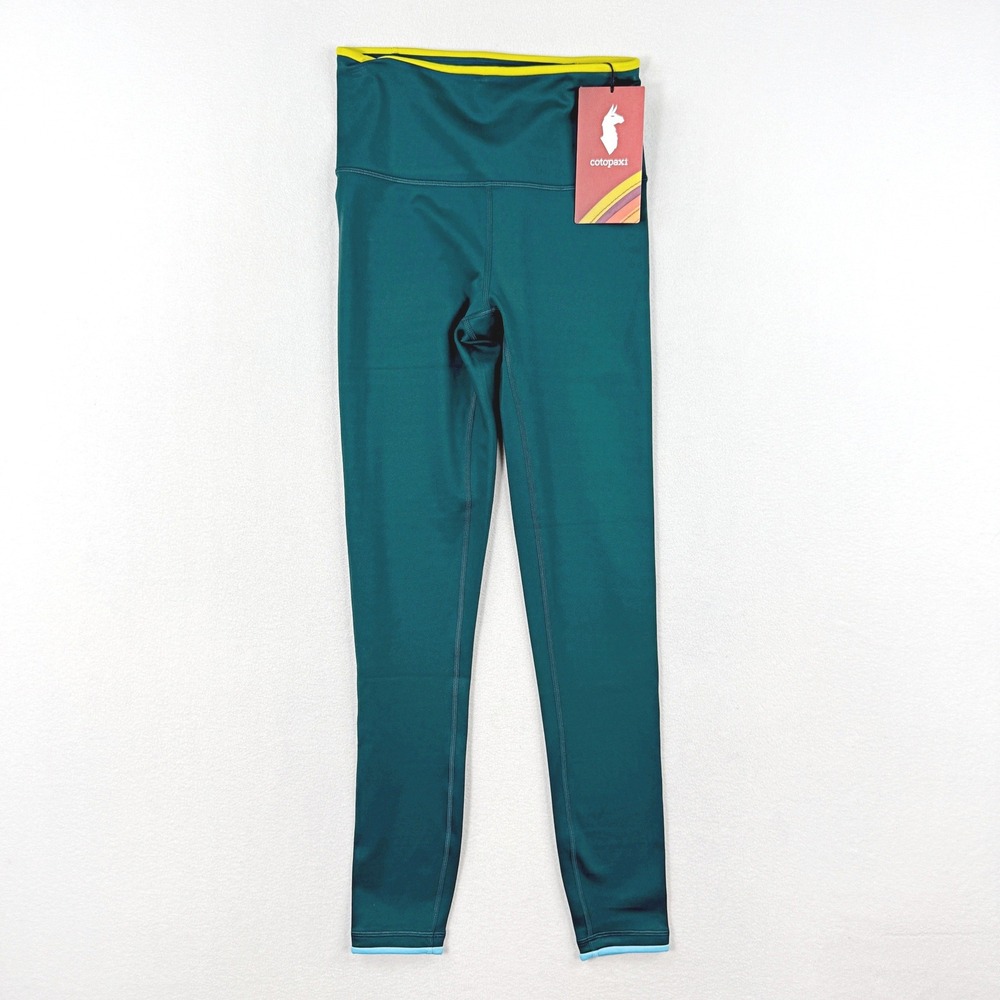 Cotopaxi Mari Tights Womens Size S Deep Ocean‎ Teal Green NEW